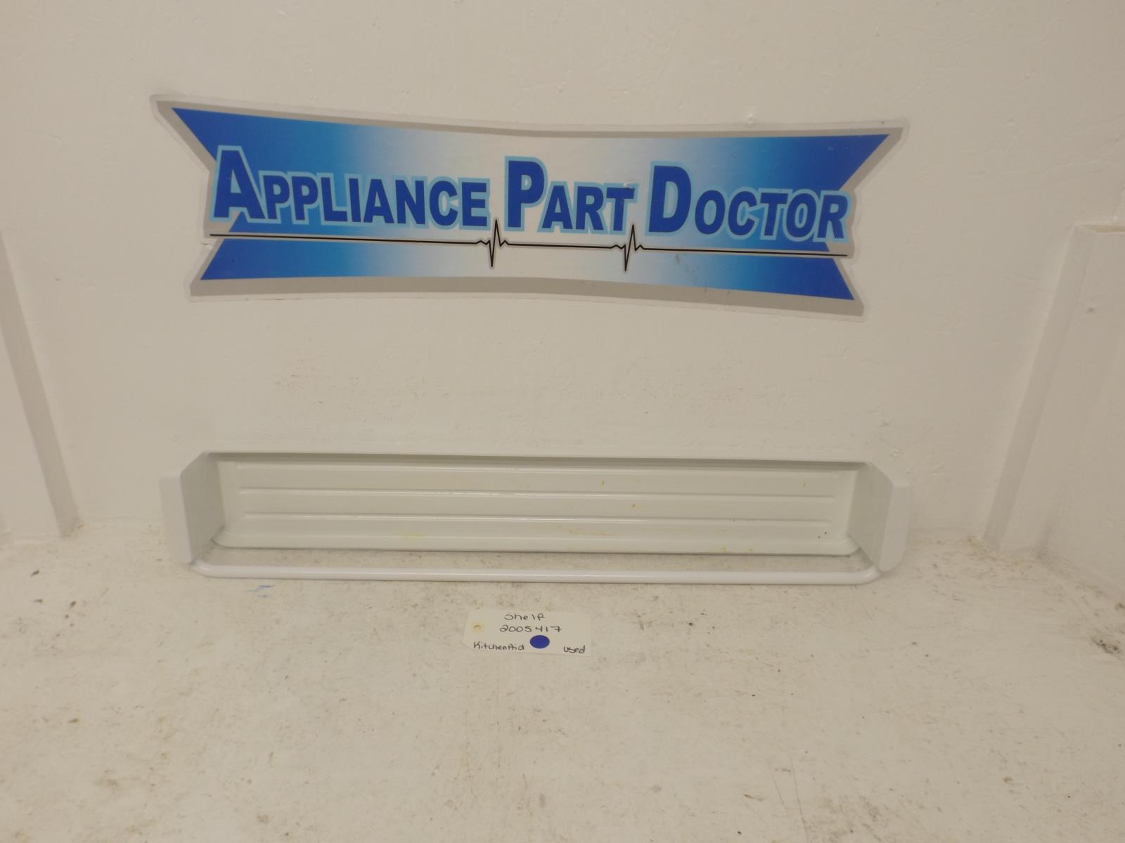 KitchenAid Refrigerator 2005417 Shelf Used KitchenAid Refrigerator 2005417 Shelf Used